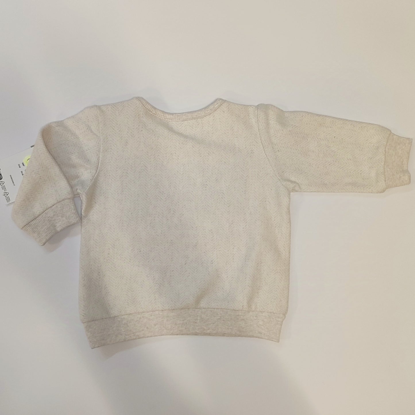 Felpa girocollo in cotone per bimbo