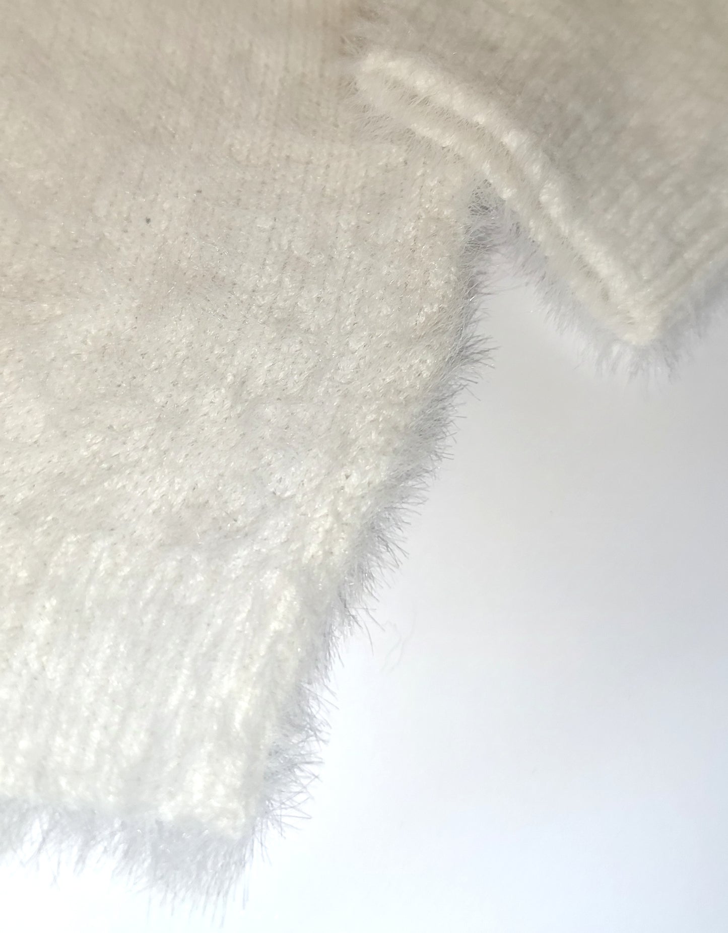 Maglioncino Crop viscosa misto lana