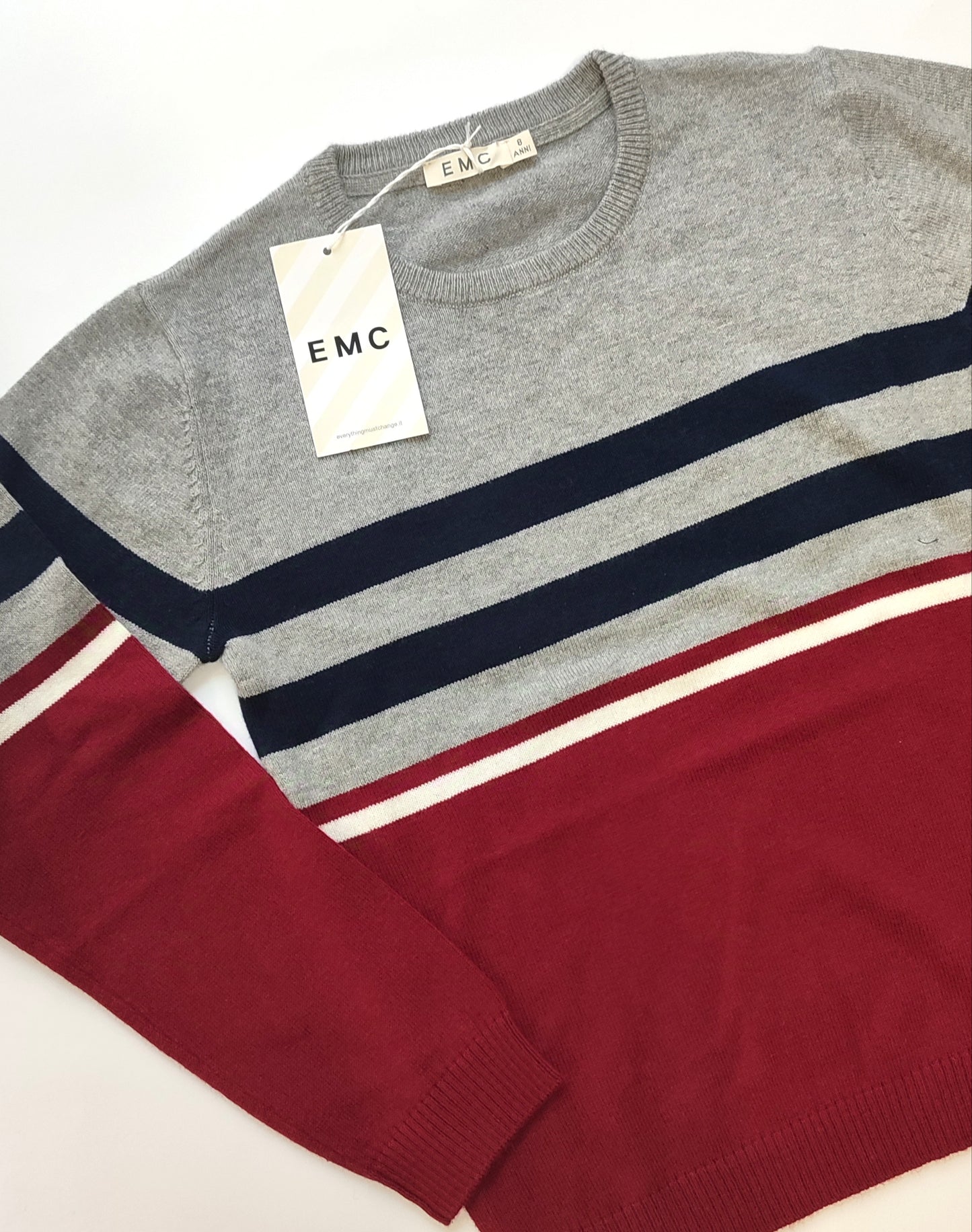 Maglioncino girocollo in cotone