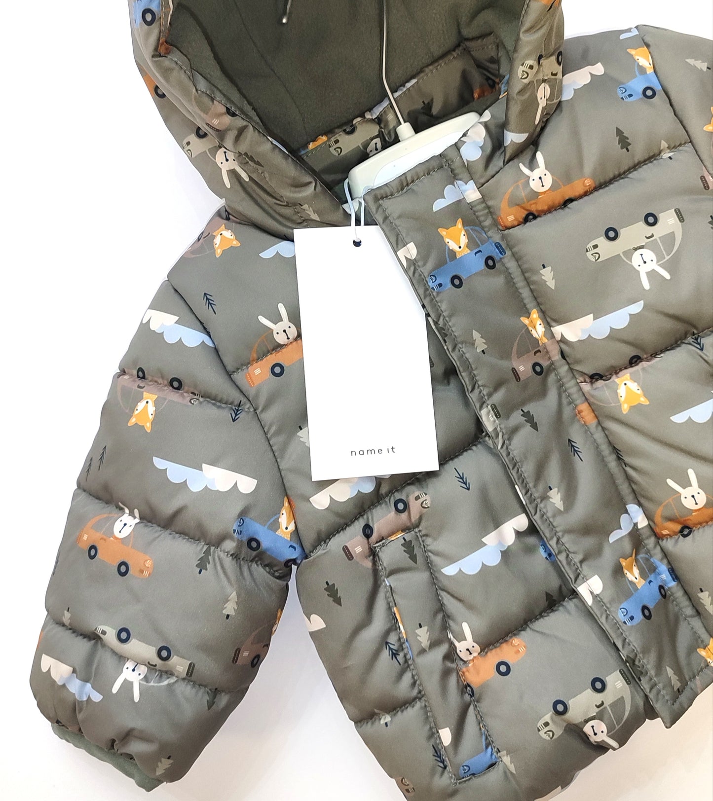 Giubbotto piumino con pile interno per bambino