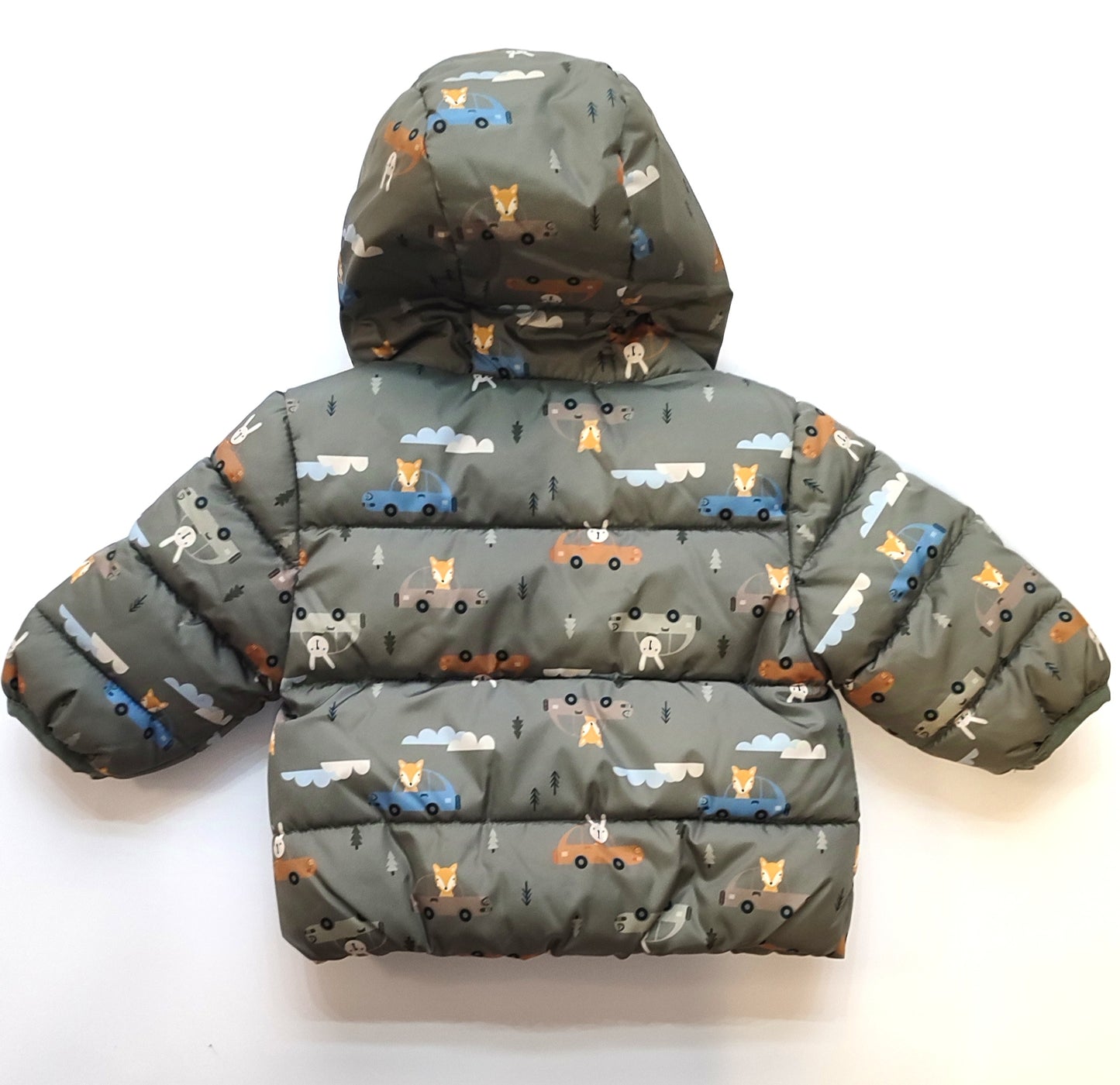 Giubbotto piumino con pile interno per bambino