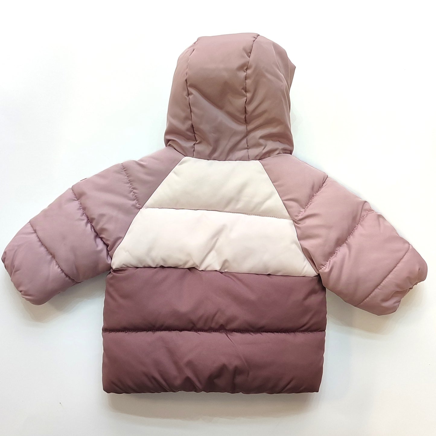 Giubbotto piumino con pile interno per bambina