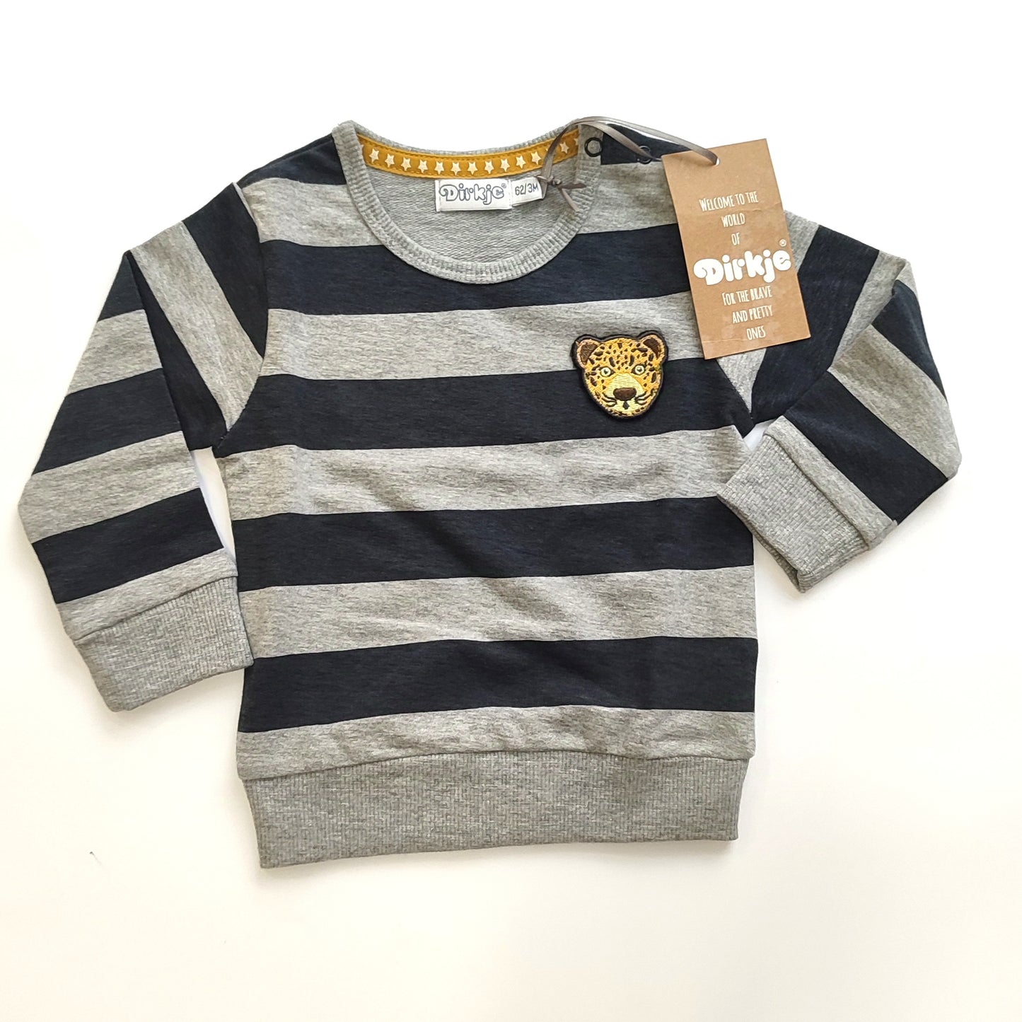 Felpa girocollo in cotone