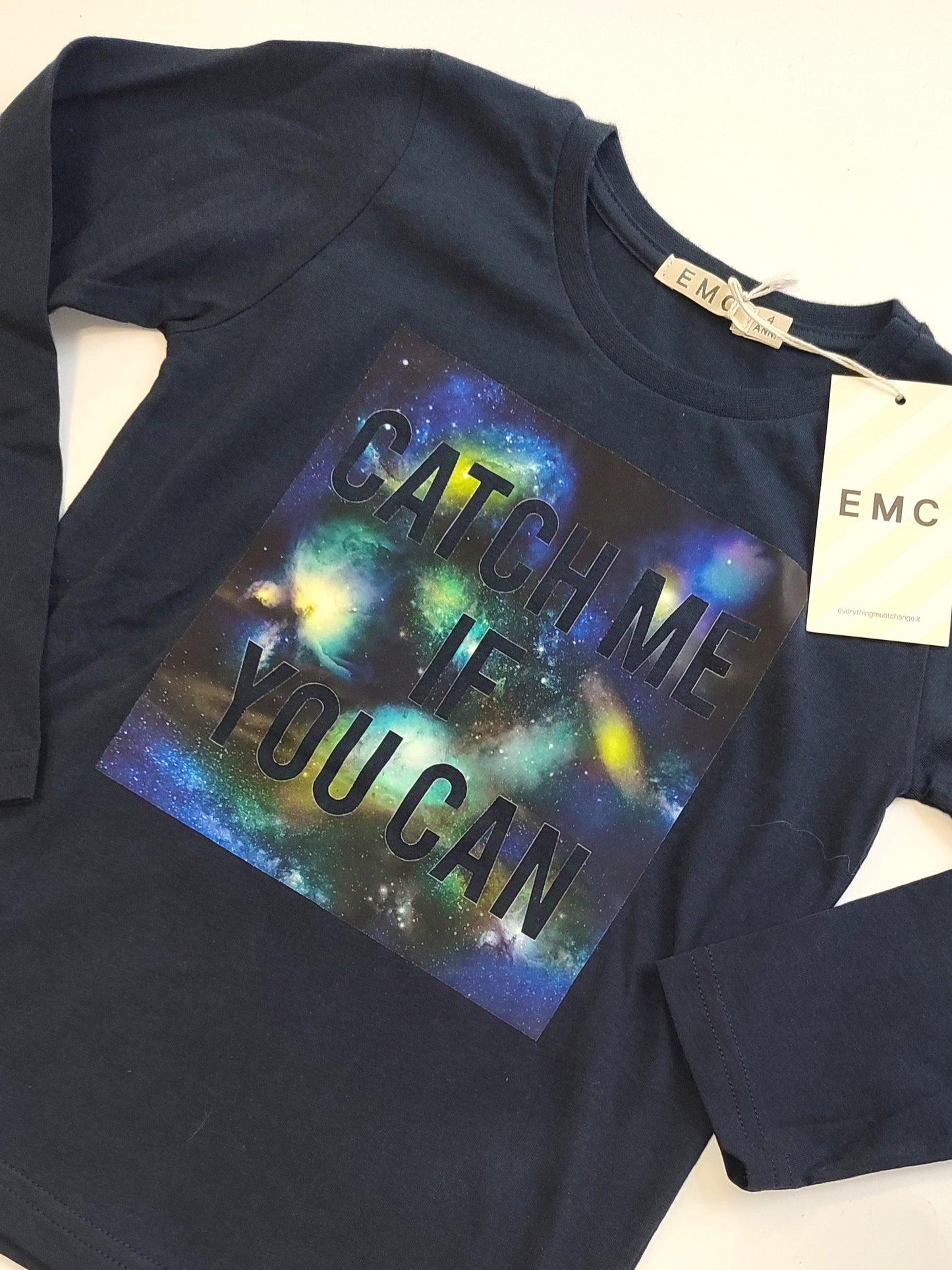 Maglia girocollo in cotone bambino