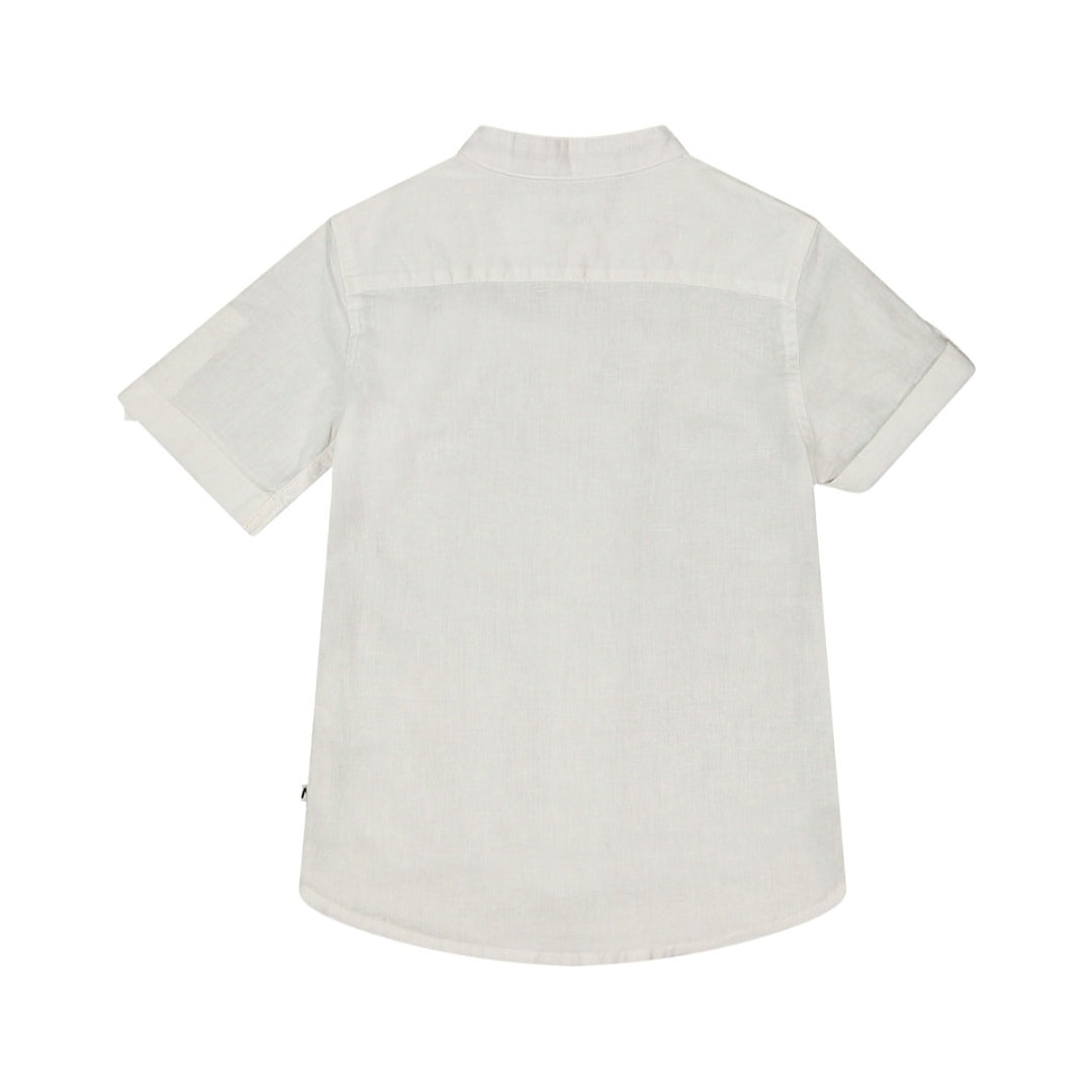 Camicia coreana a manica corta per bambino