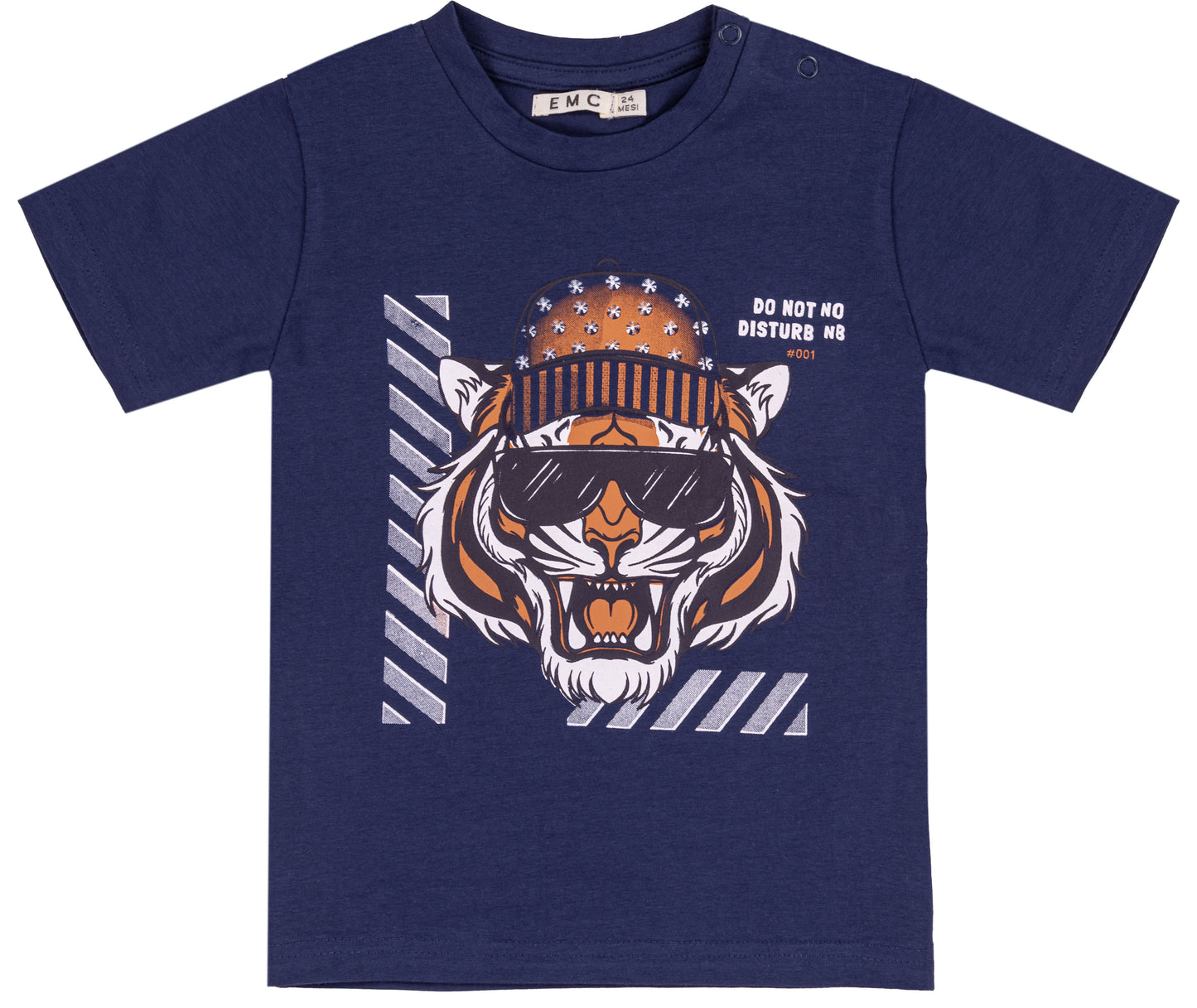T-shirt con tigre per bambino
