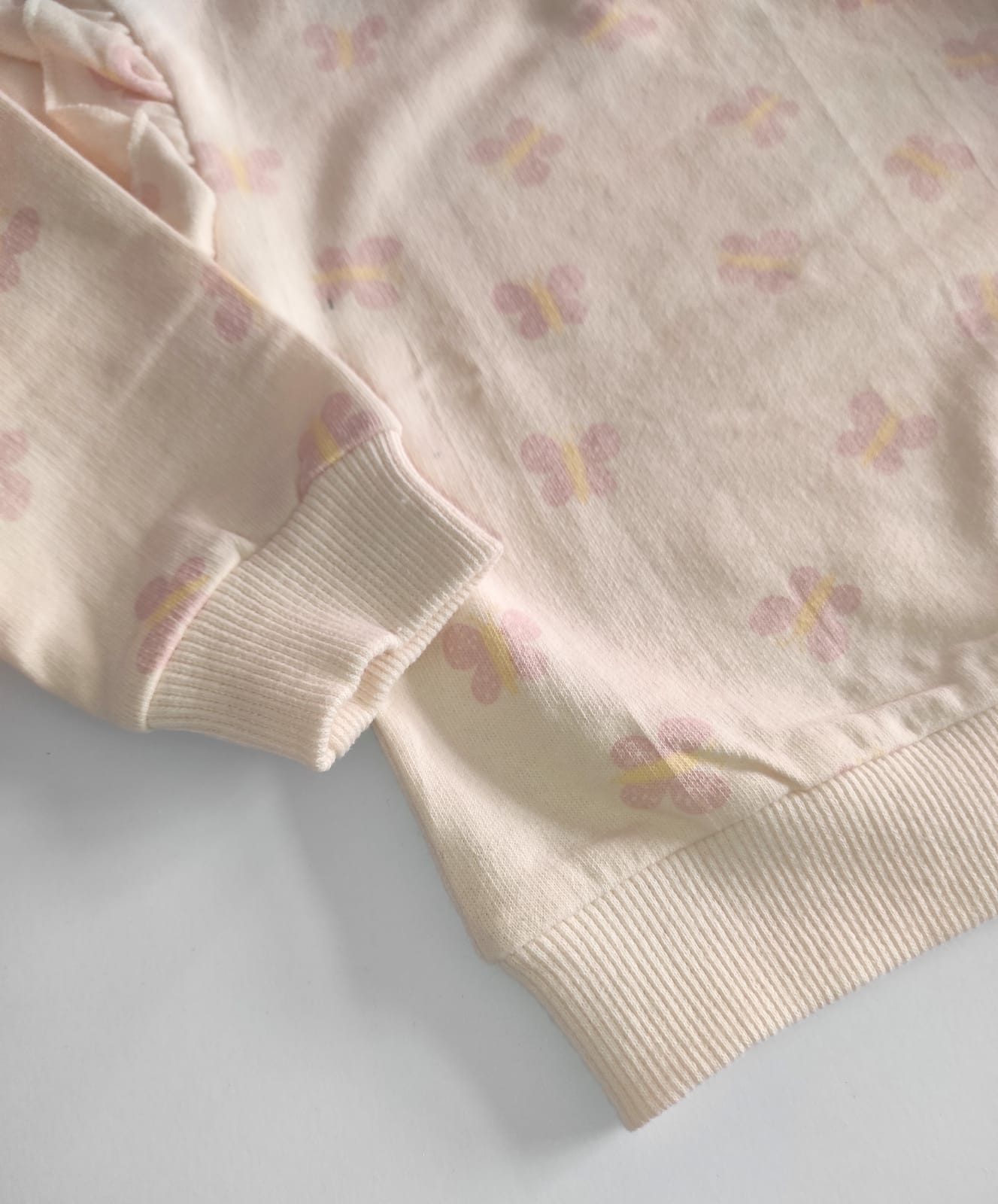 Felpa in cotone per bambina