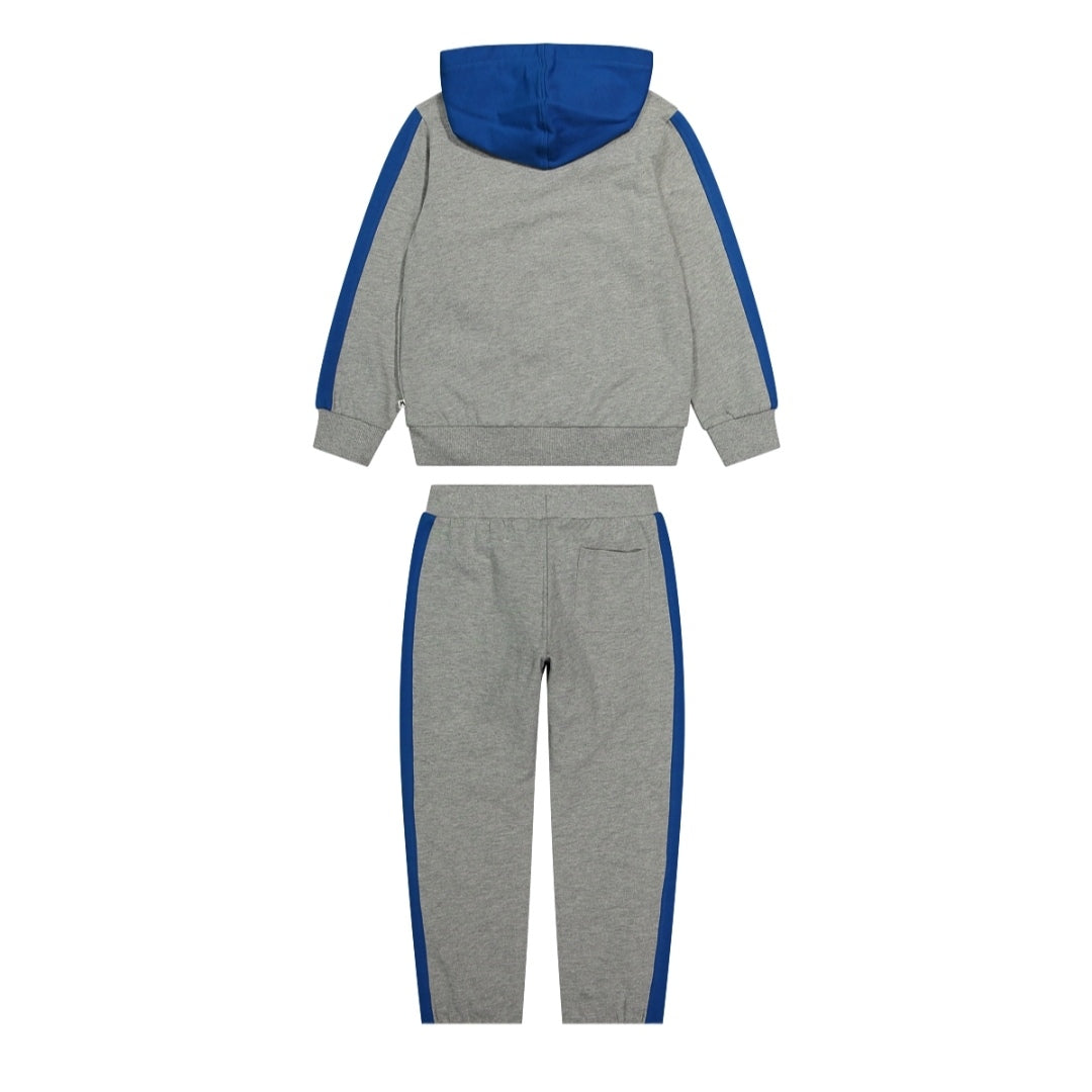 Completo tuta in cotone jersey per neonato
