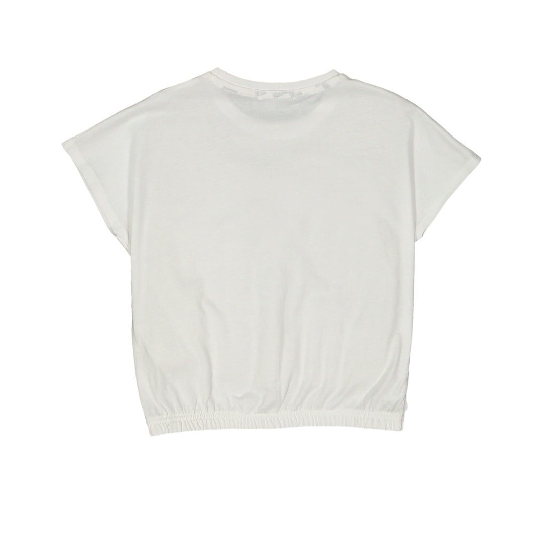 T-shirt body con taschino per bambina