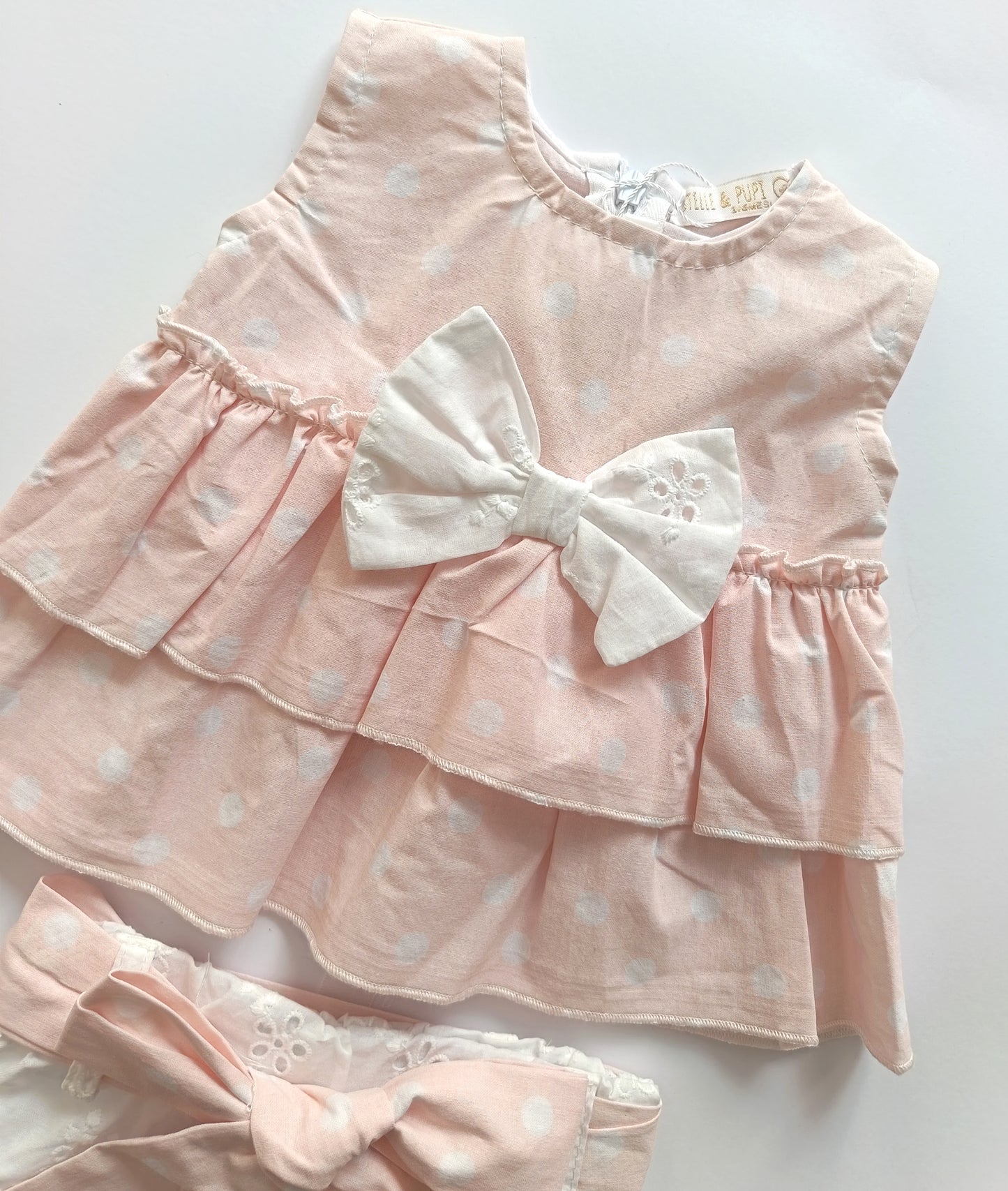 Completo 2 pezzi per neonata