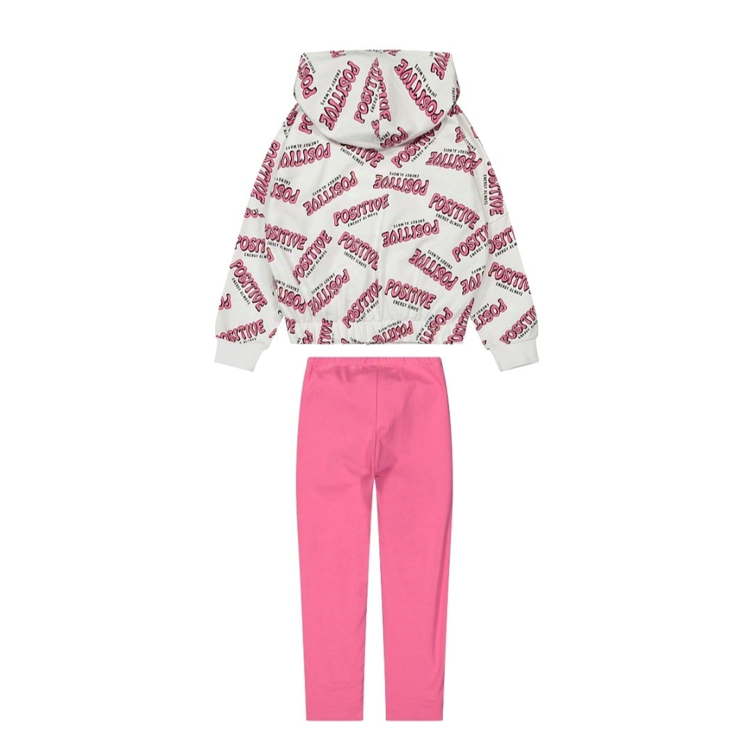 Completo Tuta Felpa e leggins per bambina