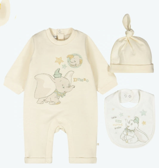 Set 3 pezzi unisex in felpa misto cotone
