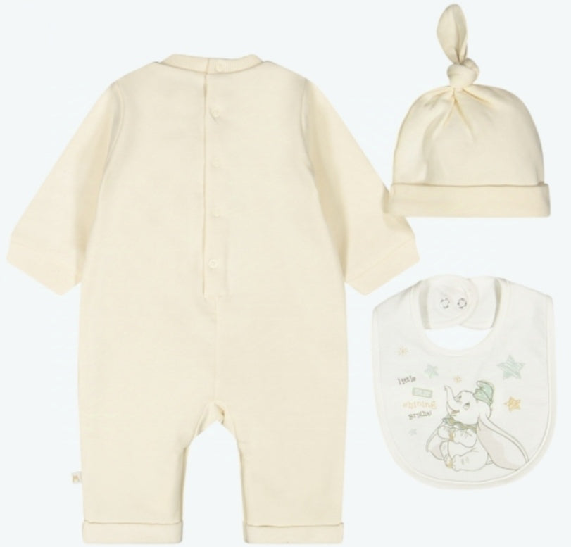 Set 3 pezzi unisex in felpa misto cotone