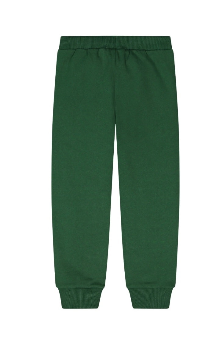 Pantalone jogger in felpa invernale bambino