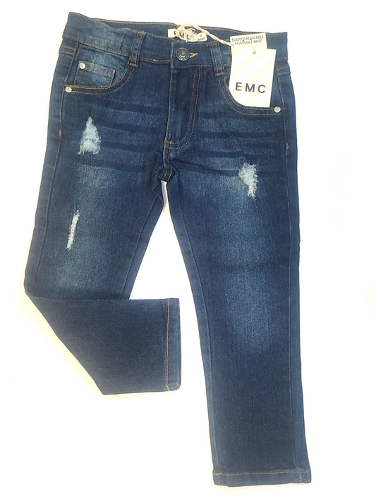 Jeans con punti luce per bambina