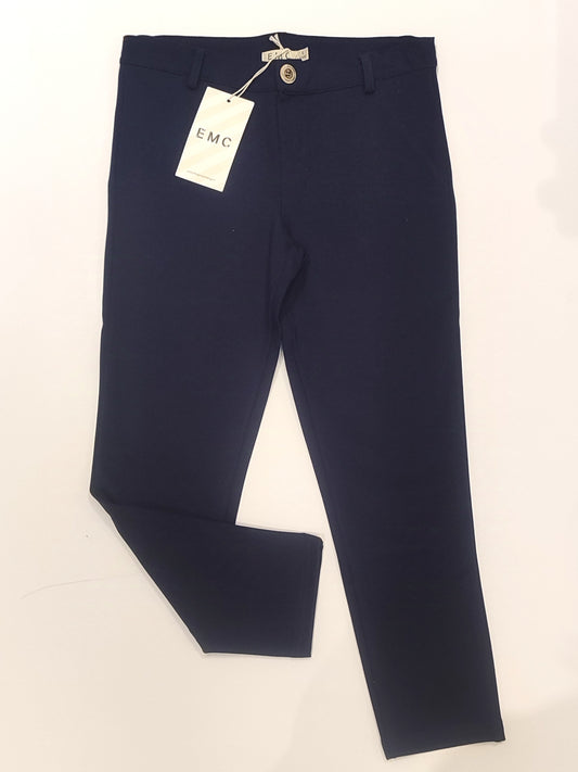 Pantalone elegante blu notte