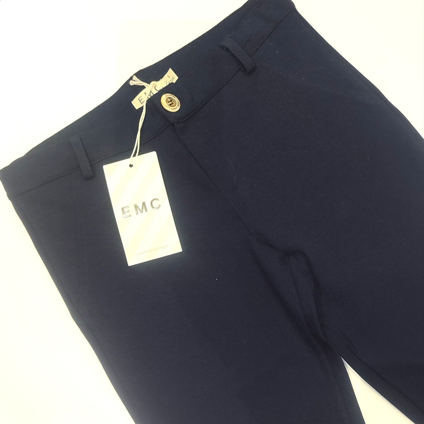 Pantalone elegante blu notte
