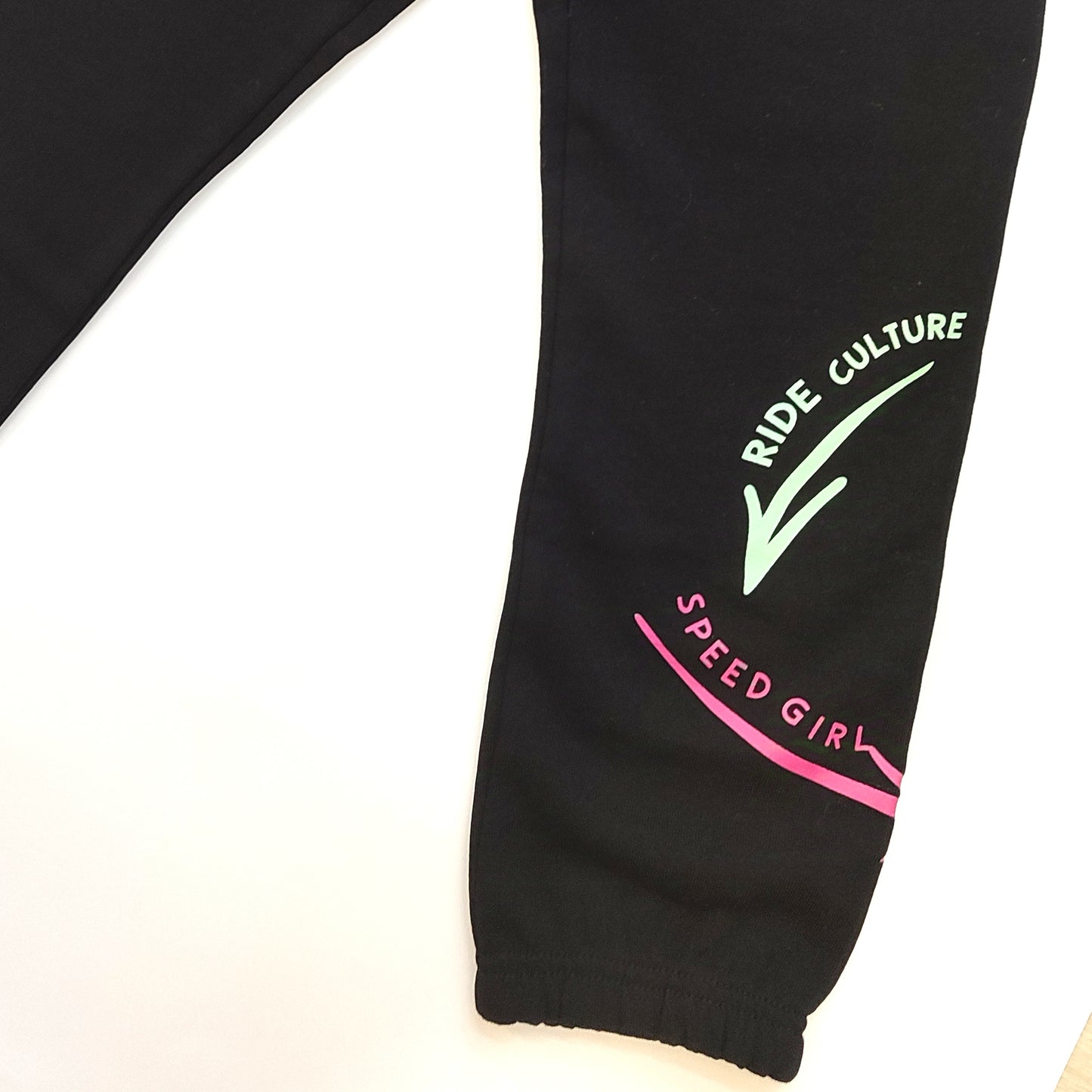 Pantalone tuta in cotone per bambina