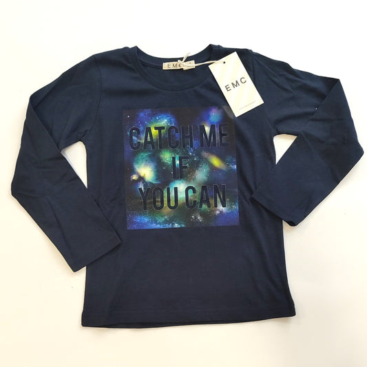 Maglia girocollo in cotone bambino