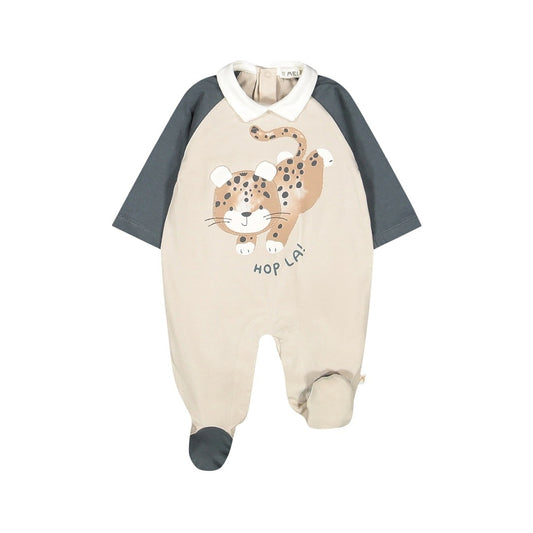 Tutina con manica raglan per neonato