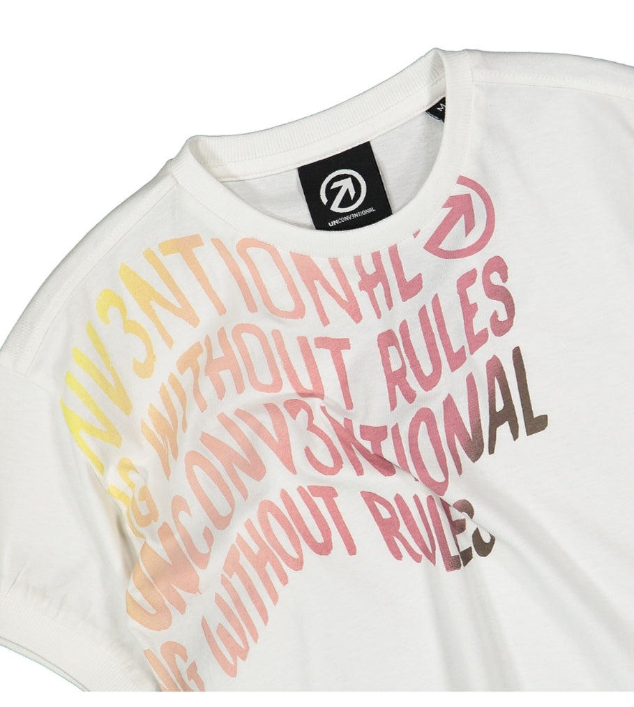 T-shirt crop per ragazza