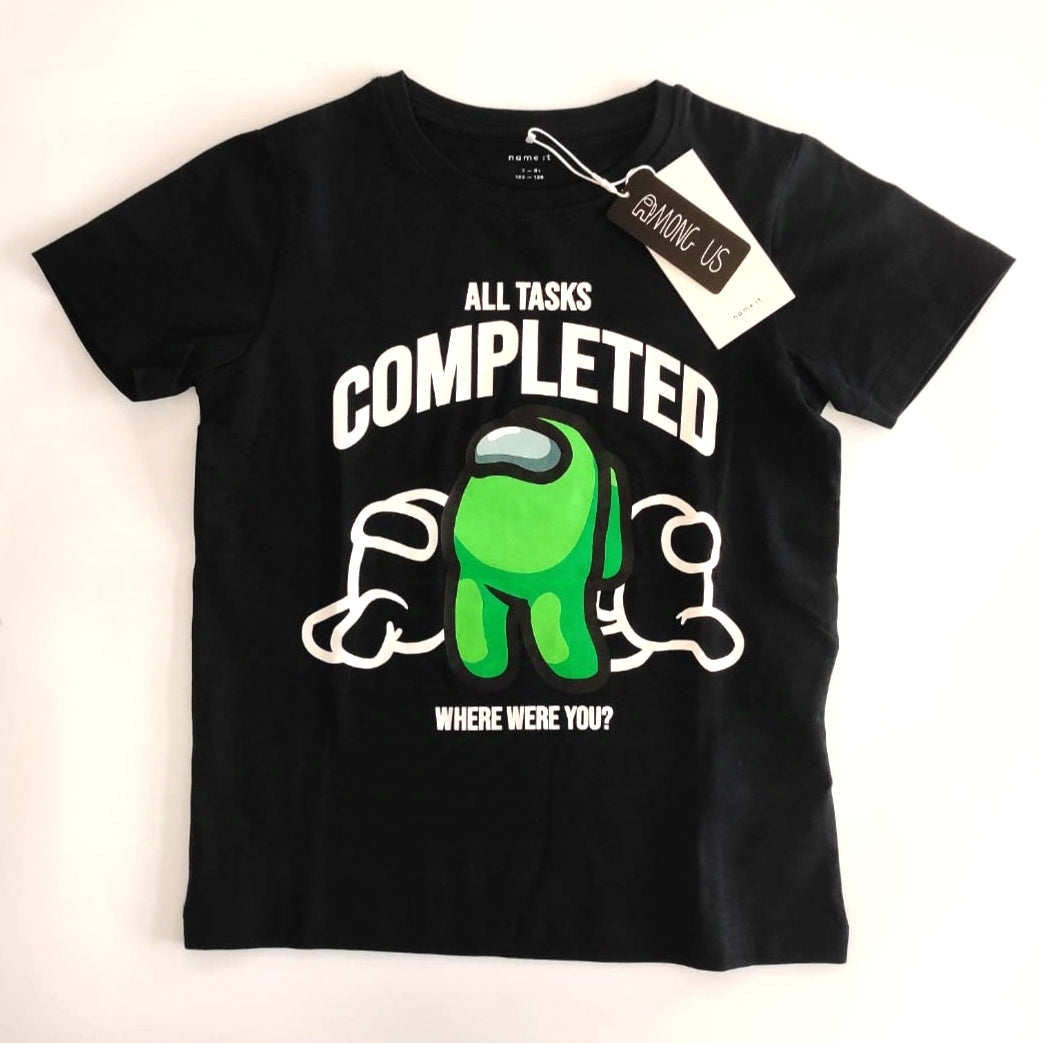 T-shirt Among Us per bambino 8 anni