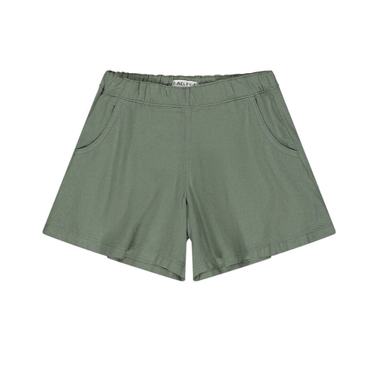 Bermuda in misto lino per bambina