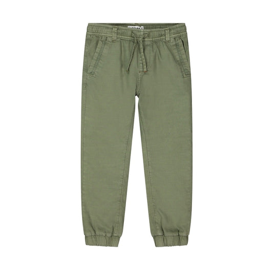 Pantalone in gabardina leggera con tasconi bambino