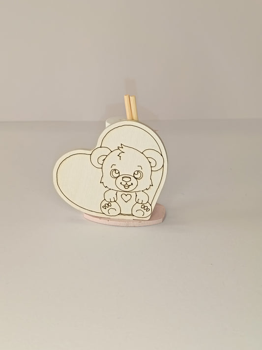 Bomboniera profumatore in legno con essenza e stick