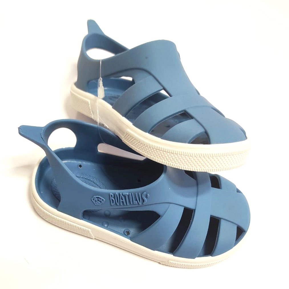 SANDALO "BOATILUS" BIMBO COLOR BLU JEANS AL PROFUMO DI LIMONE