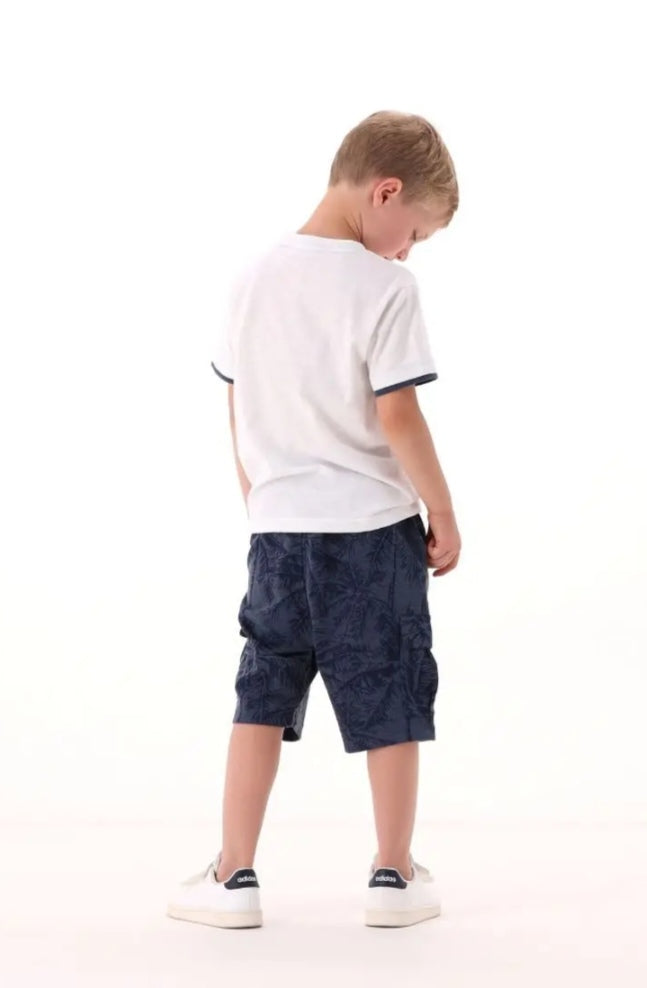 T-shirt con profili per bambino