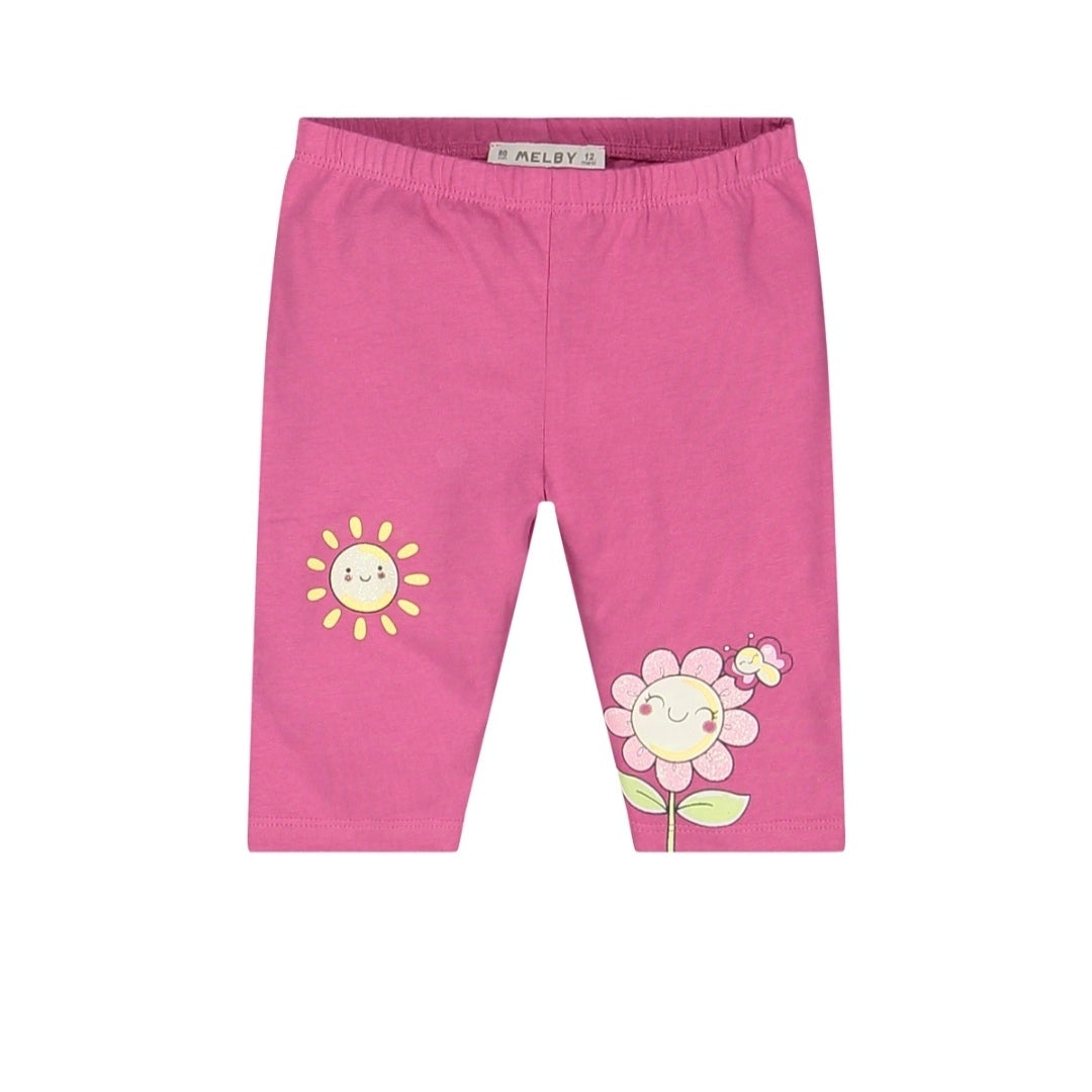 Pantalone taglio pescatora per neonata