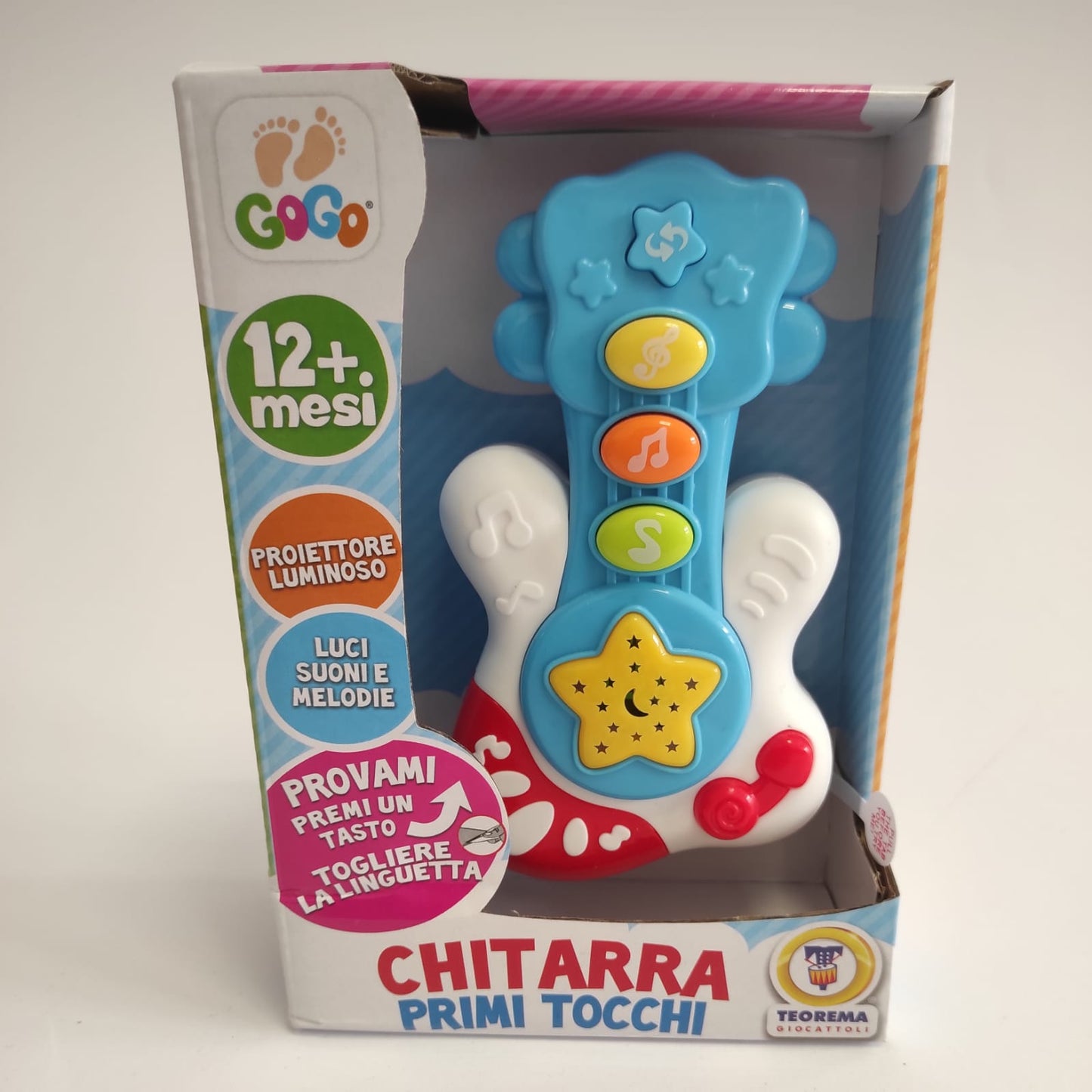 Chitarra sonora primi tocchi