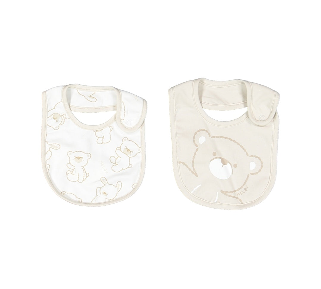 Confezione bipack bavaglino unisex