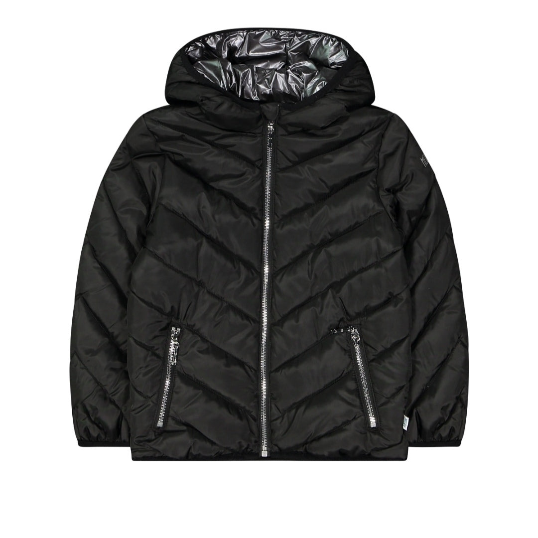 Giubbotto in nylon da bambina