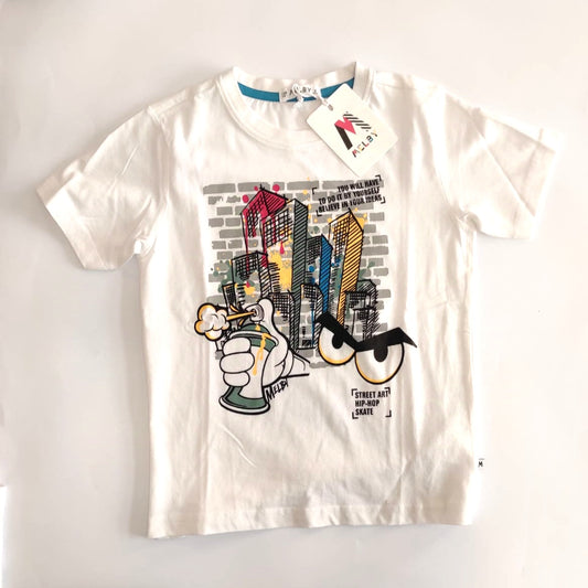 T-shirt mezza manica per bambino 8 anni