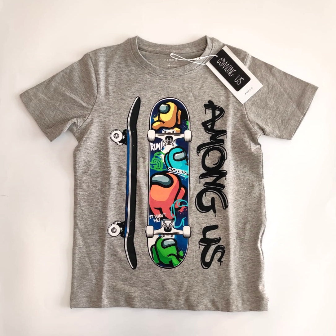 T-shirt Among Us per bambino 8 anni