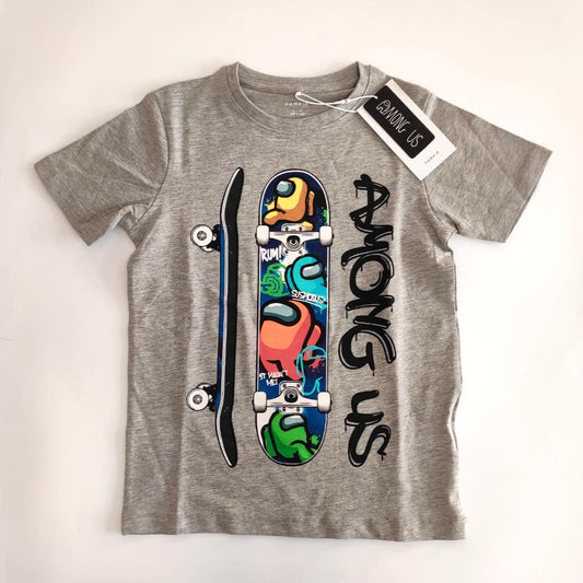 T-shirt Among Us per bambino 8 anni