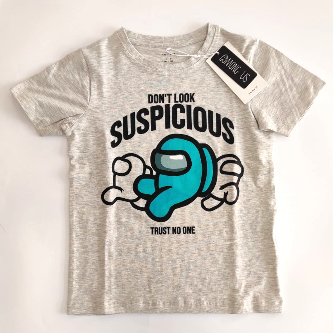 T-shirt Among Us per bambino 8 anni