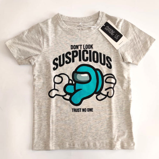 T-shirt Among Us per bambino 8 anni