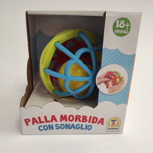 Palla morbida con sonaglio 18+ mesi