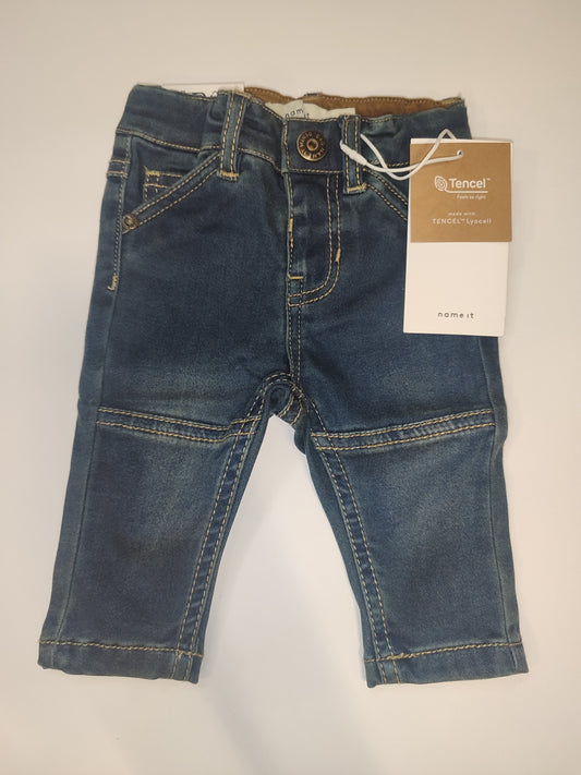 Jeans felpato internamente per neonato