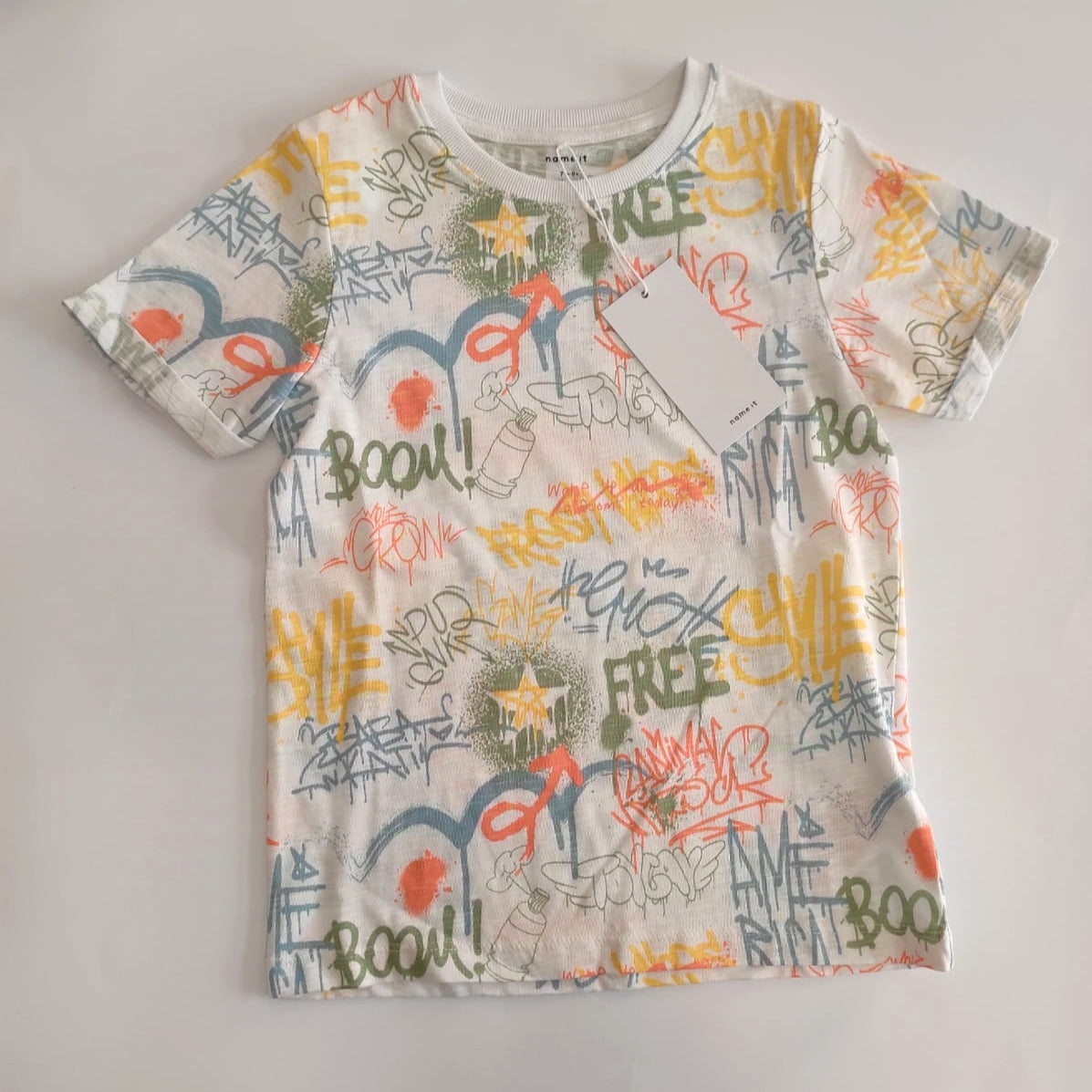 T-shirt mezza manica per bambino 8 anni