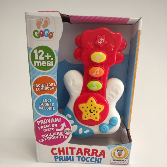 Chitarra sonora primi tocchi