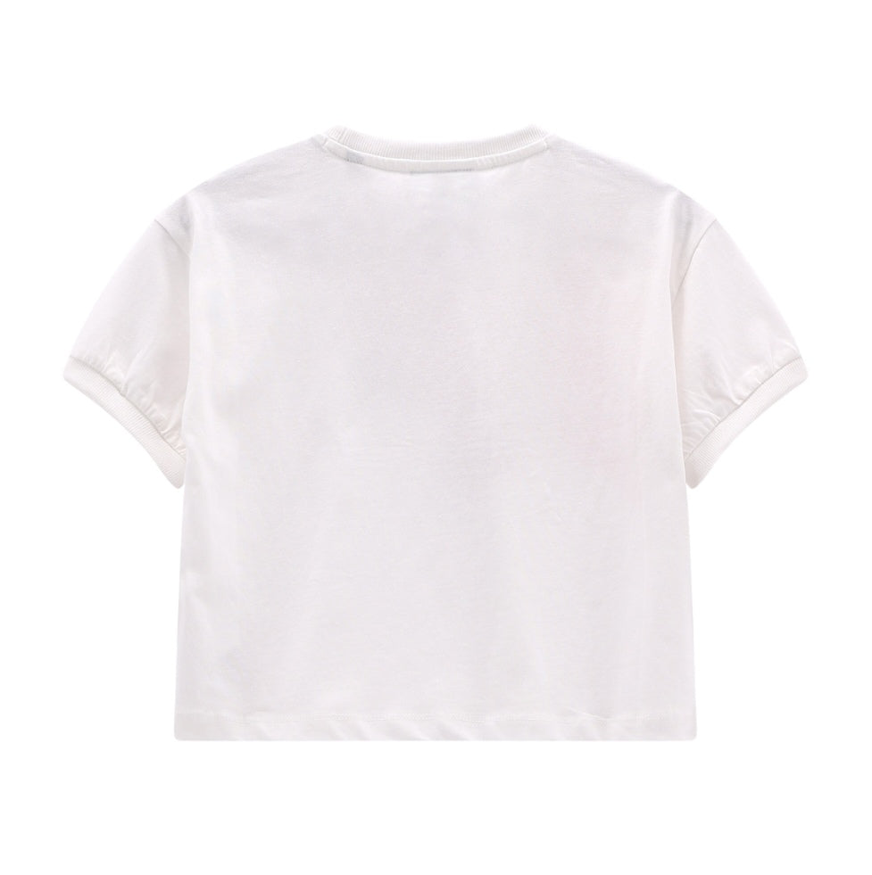 T-shirt crop per ragazza