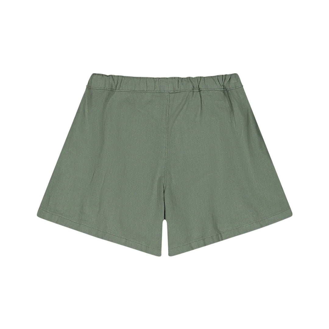 Bermuda in misto lino per bambina